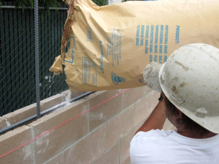 Perlite LooseFill Masonry Insulation Perlite Institute