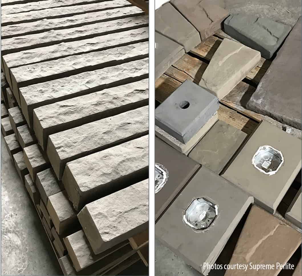 Perlite in Lightweight Manufactured Stone - Perlite Institute