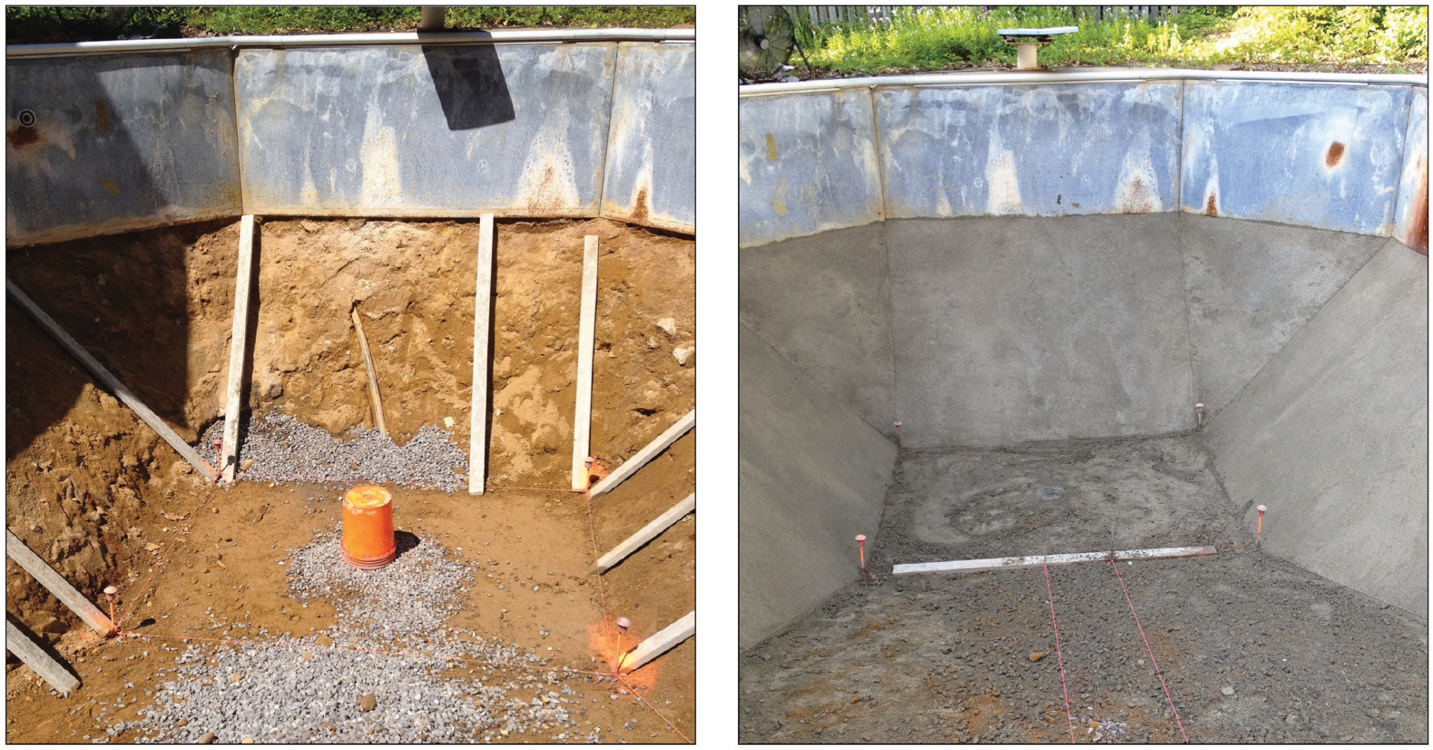 insulating an above ground pool